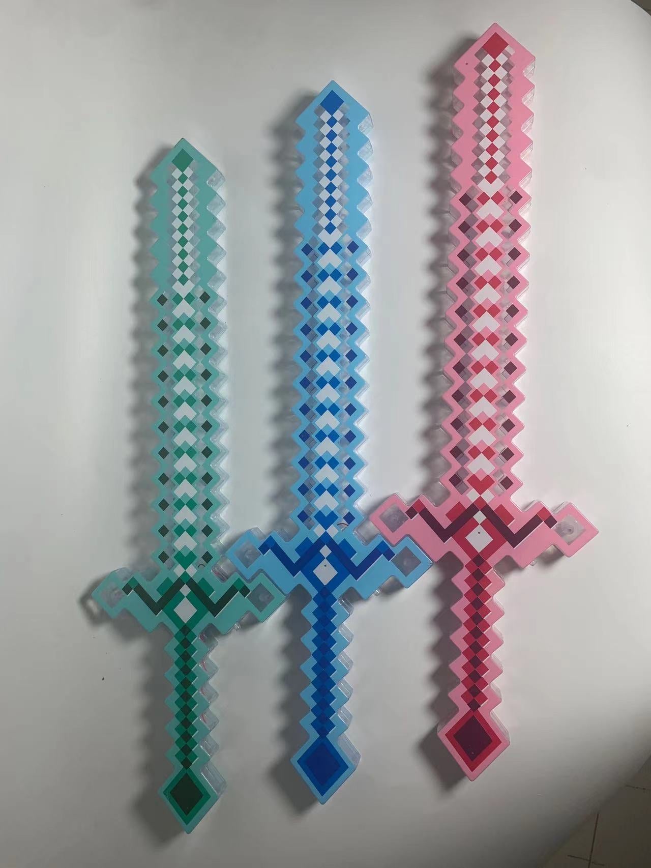 LED Minecraft Sword |Glowsticks Ltd | Crystal Sword