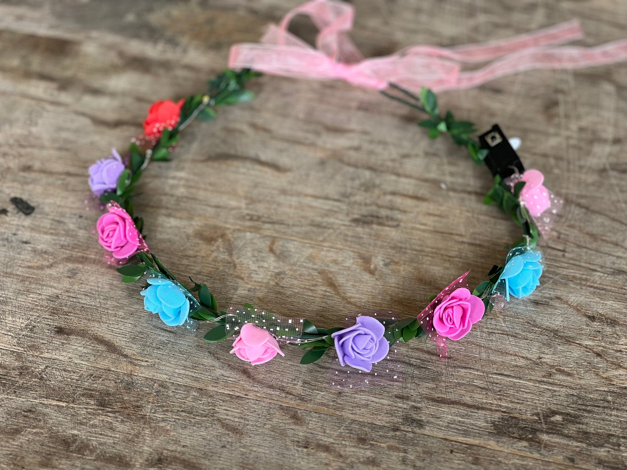 LED Flower Headband