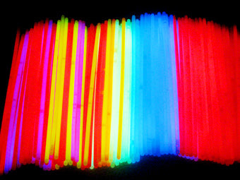 8 PACK - Super Bright Glow Bracelets