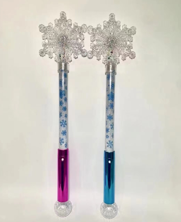 LED Frozen Snowflake Wand