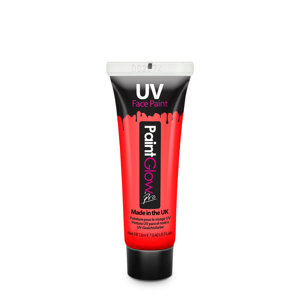 UV Face and Body Paint tubes - 12ml
