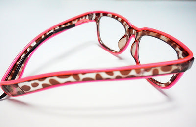 EL Wire Glasses - Leopard Frame
