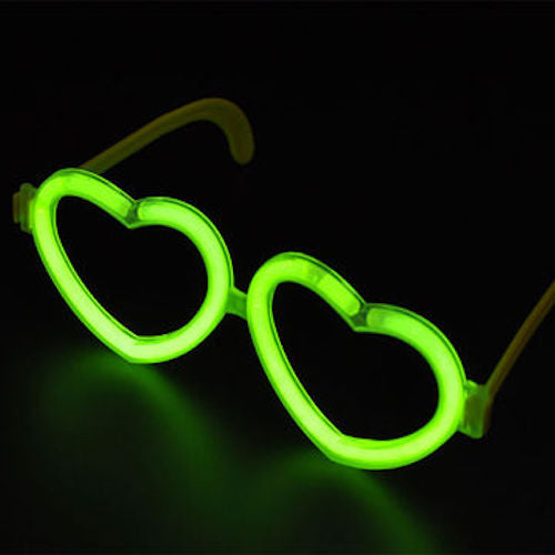 Heart Glow Glasses