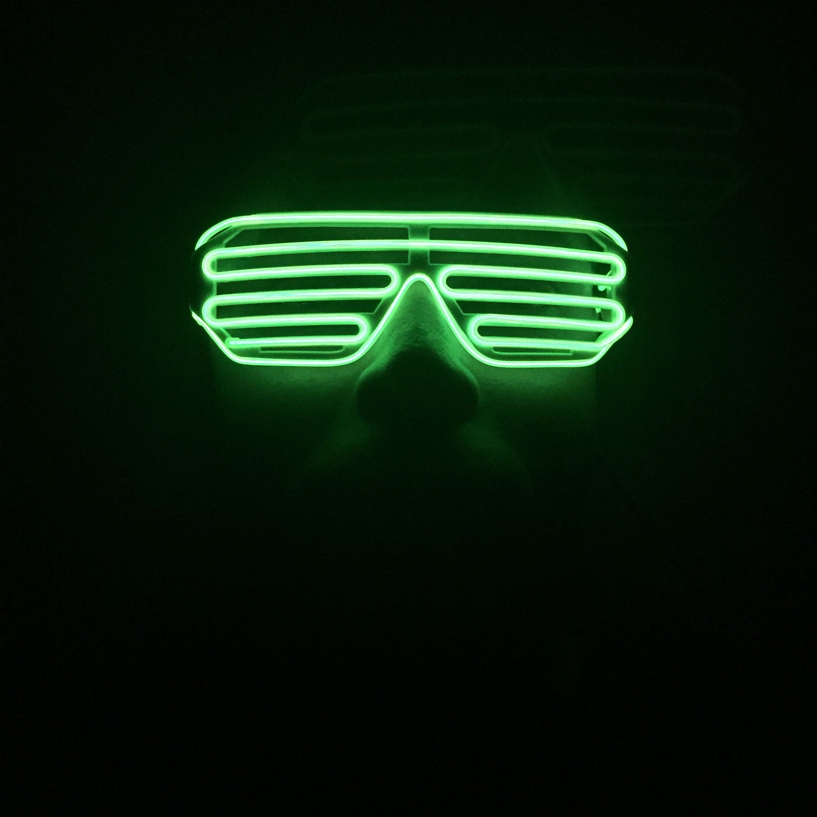 EL Wire Glasses - Shutter Frame