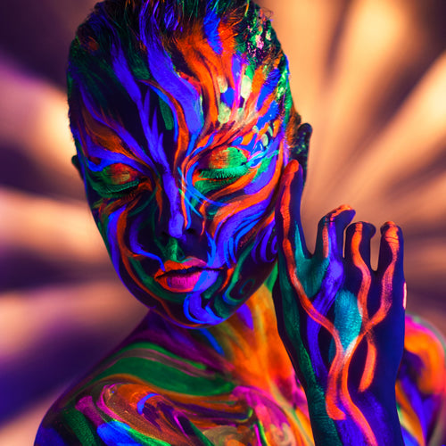 Body Art UV Fluorescent Paint -  Denmark