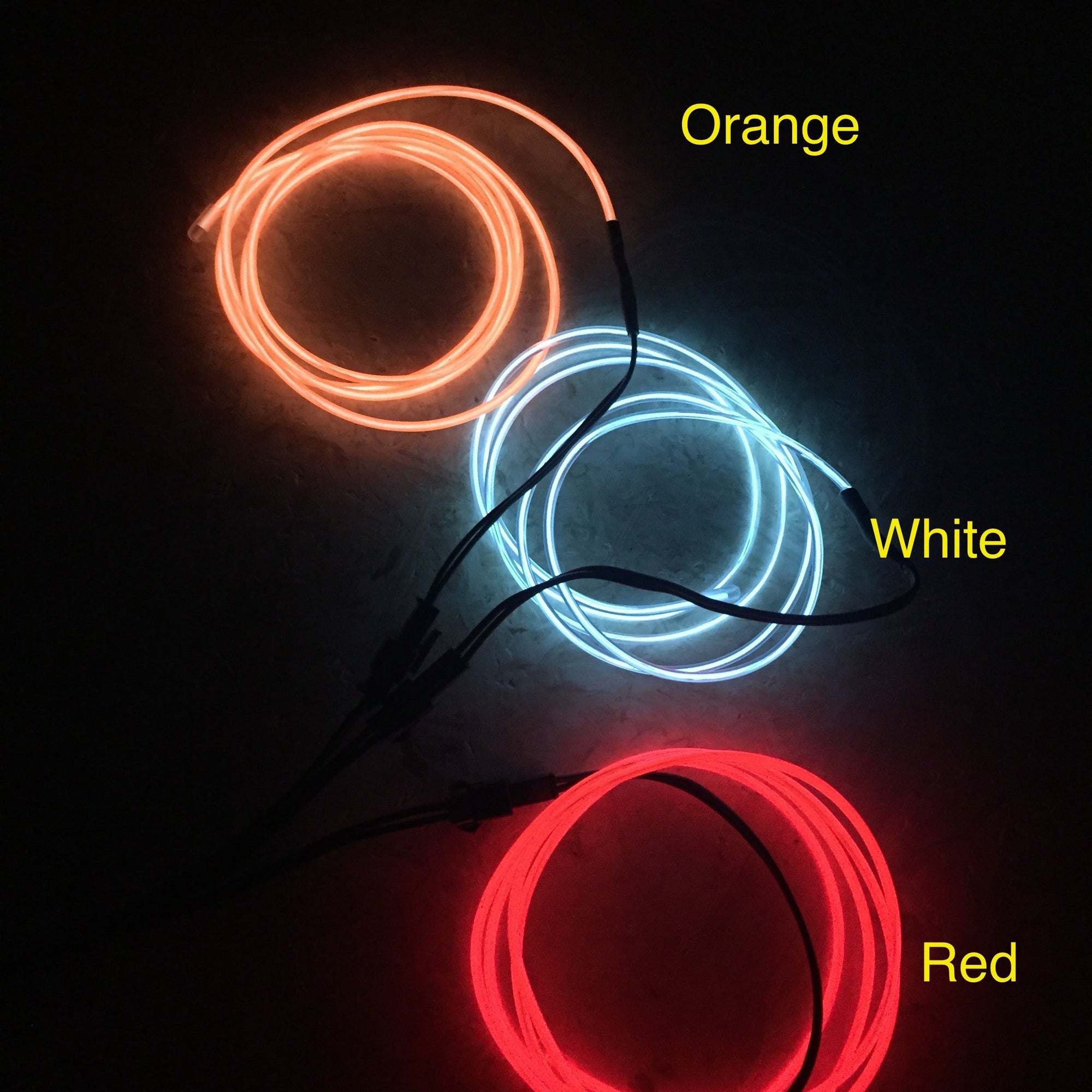 EL Wire 1 2 3 or 5mtr Wholesale prices NZ wide Glowsticks Ltd