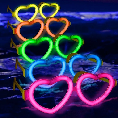 Heart Glow Glasses